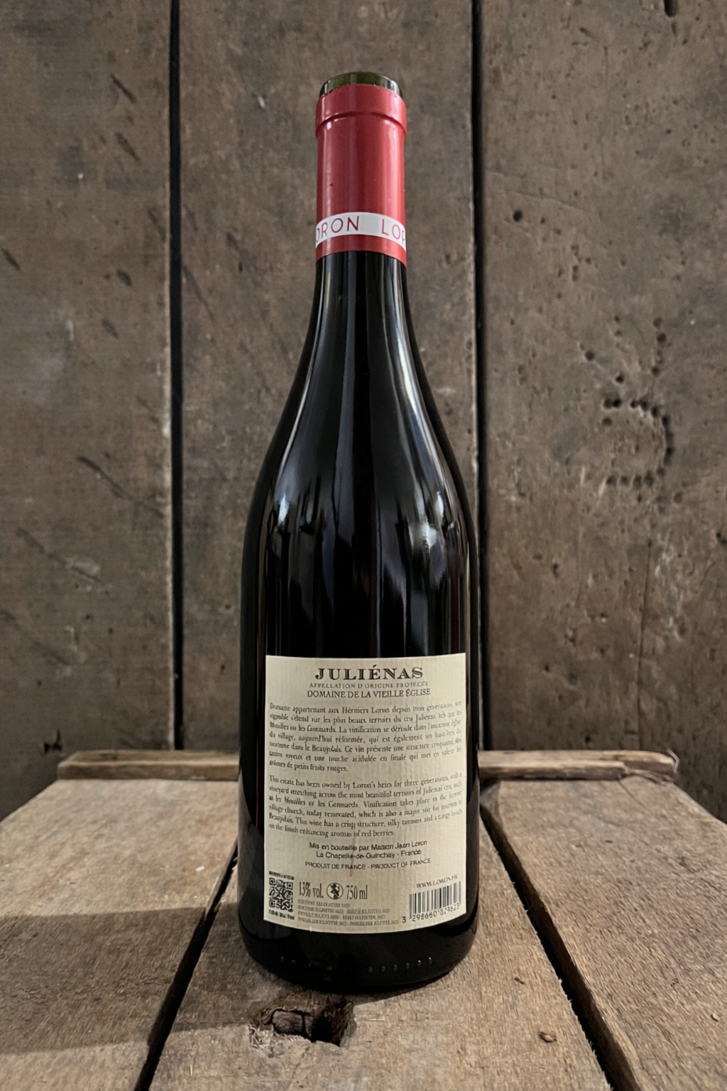 Julienas rouge 2024 - Domaine de La Vieille Eglise - Maison Jean Loron - carton de 6