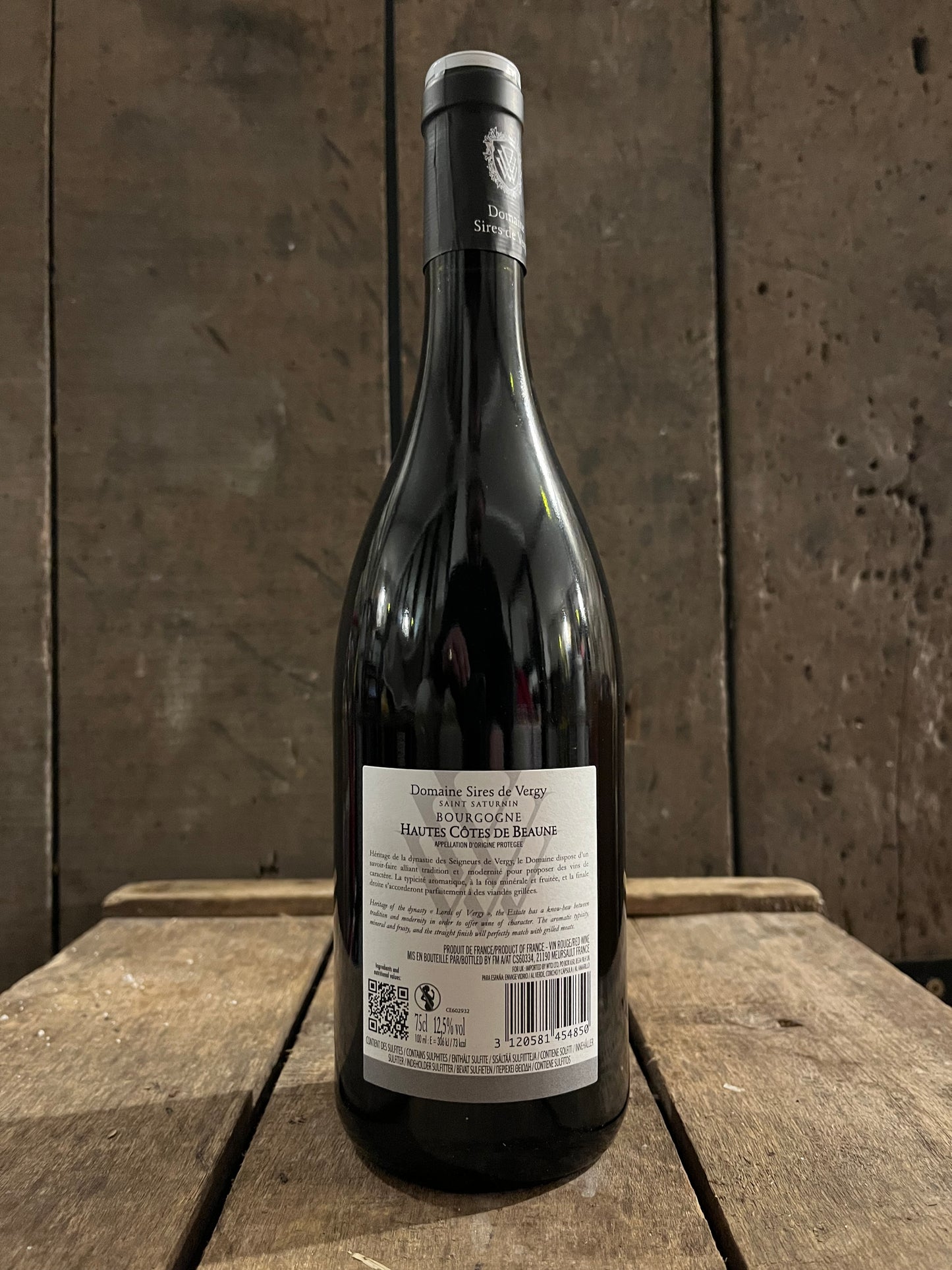 Hautes Côtes de Beaune rouge 2022 - Domaine Sires de Vergy