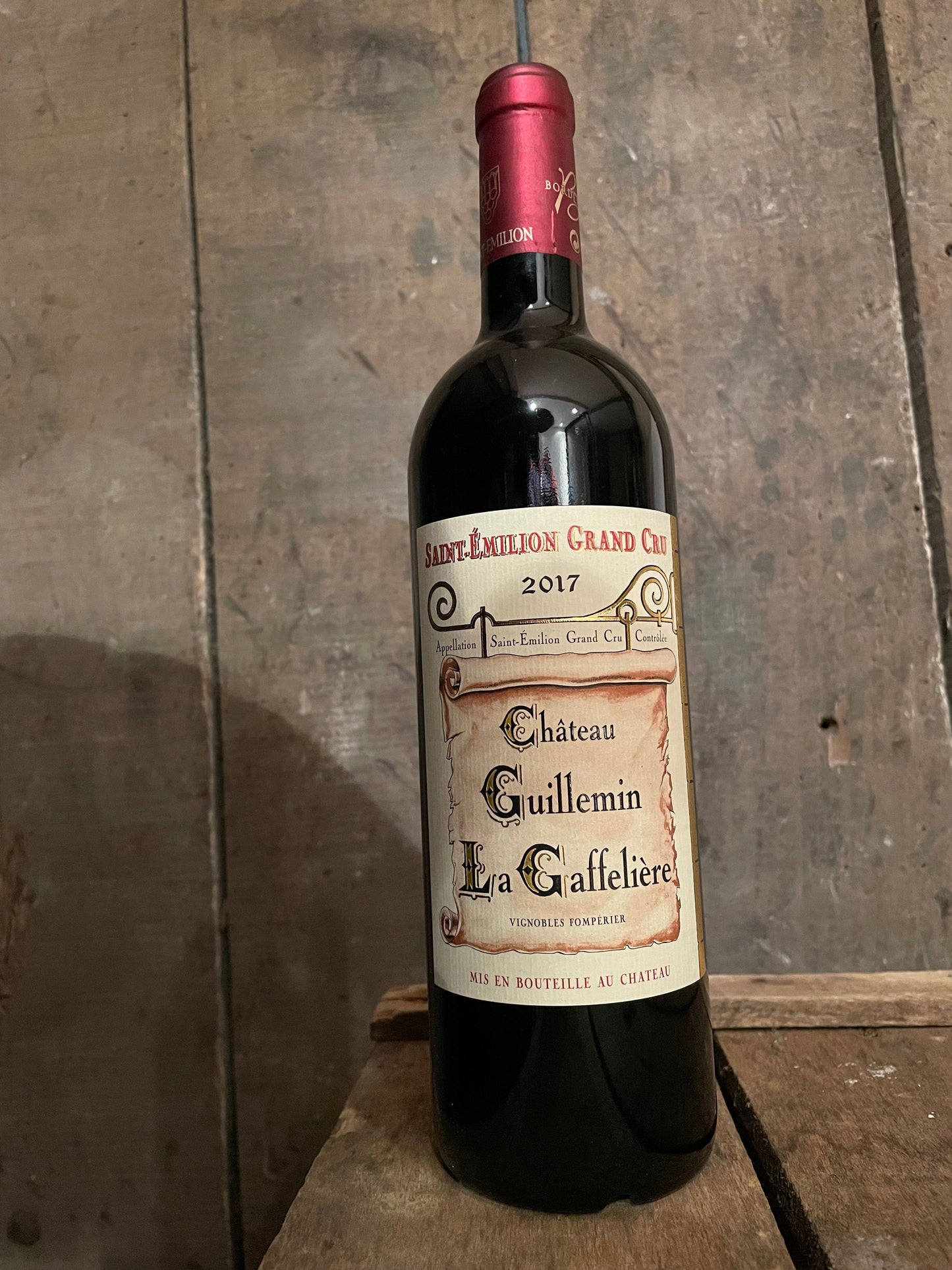 Château Guillemin la Gaffelière Rouge - Saint Emilien Grand Cru - Magnum