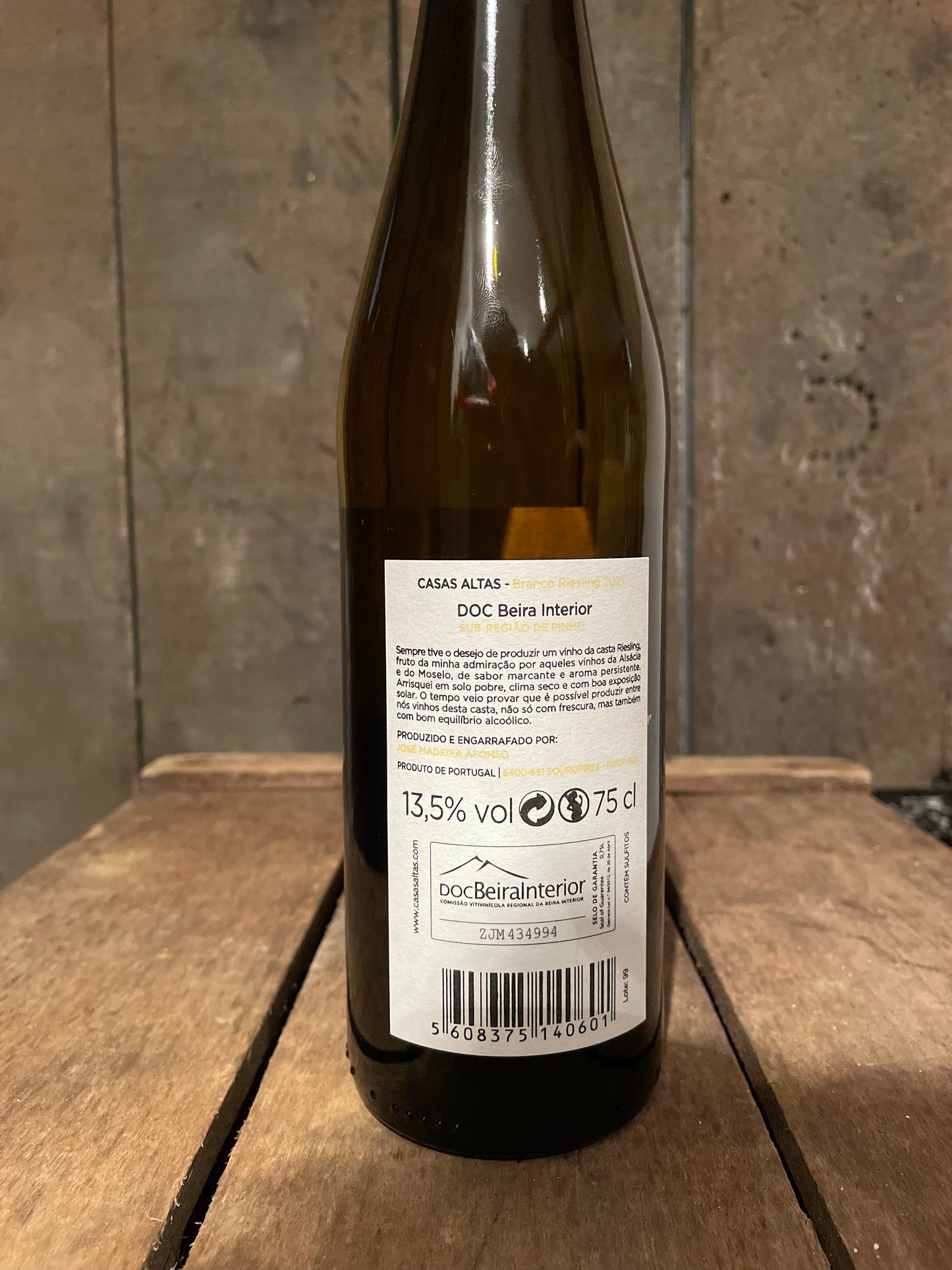 Casas Altas Blanc - Riesling - Carton de 6