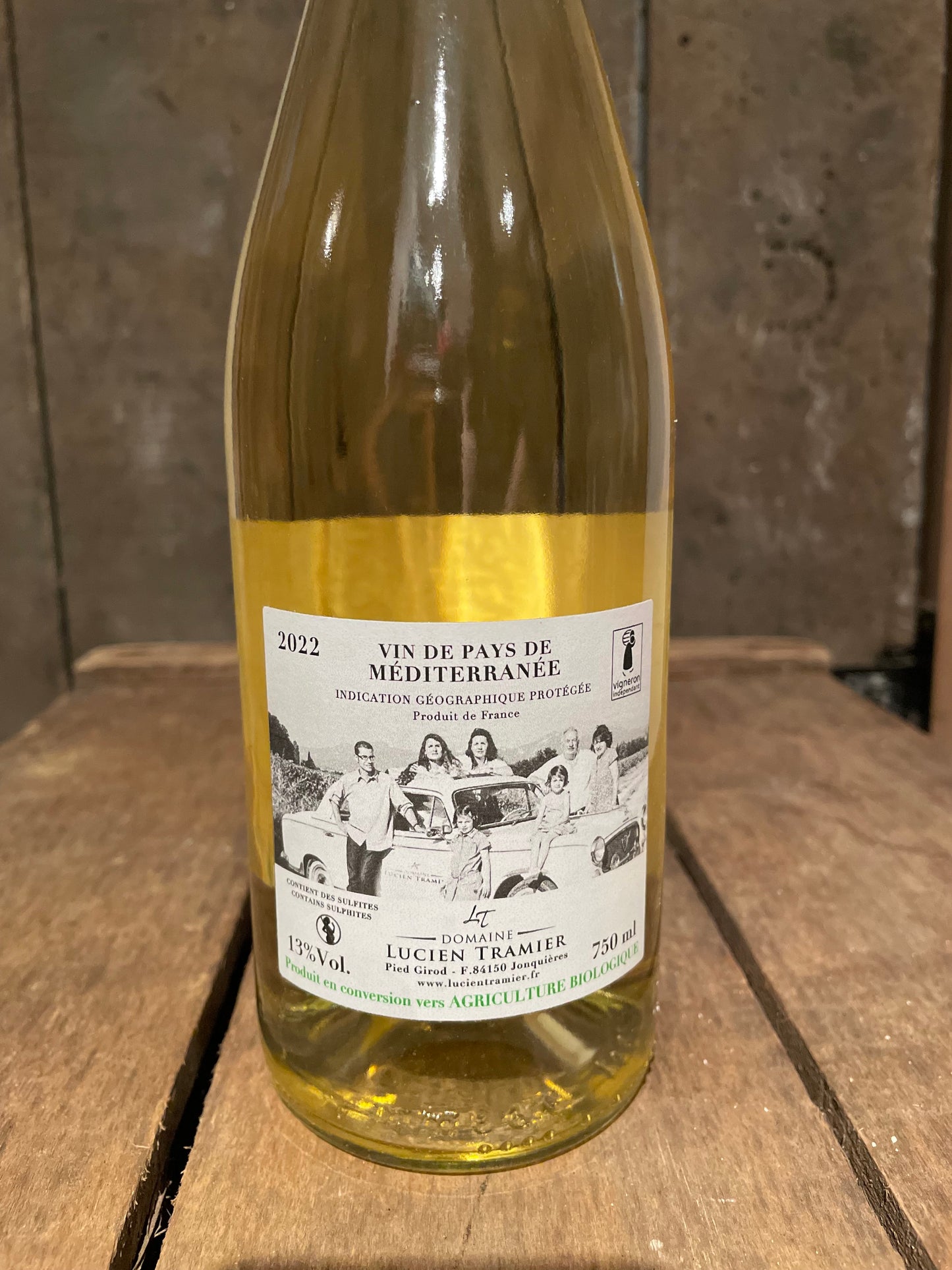 Vin de Pays de Méditérranée blanc - Cuvée Pitreries - carton de 6