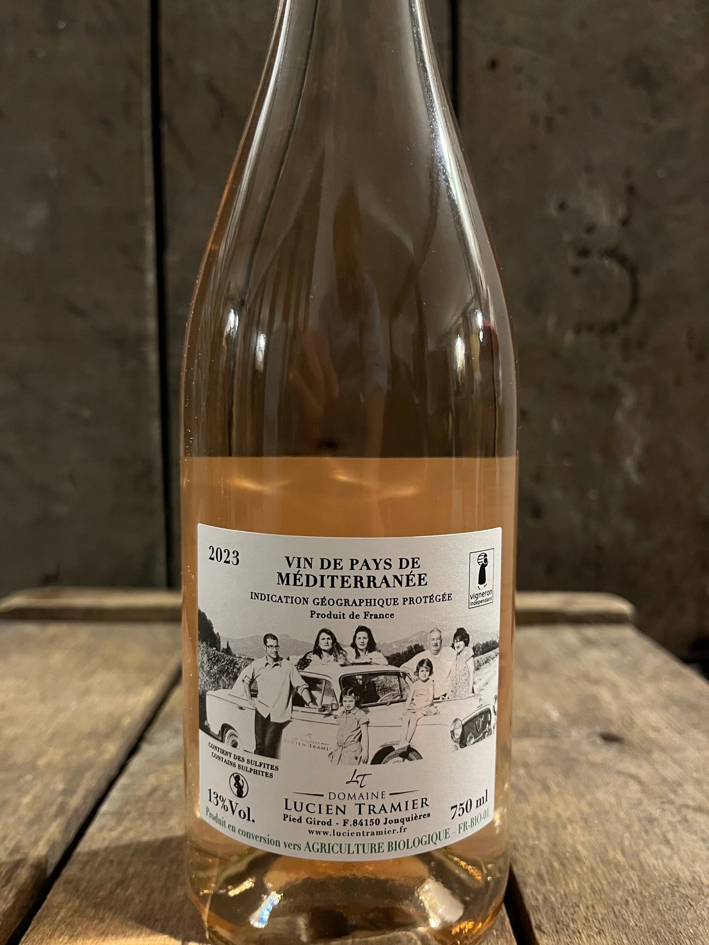 Vin de Pays de Méditerranée rosé - Cuvée Pitreries - carton de 6