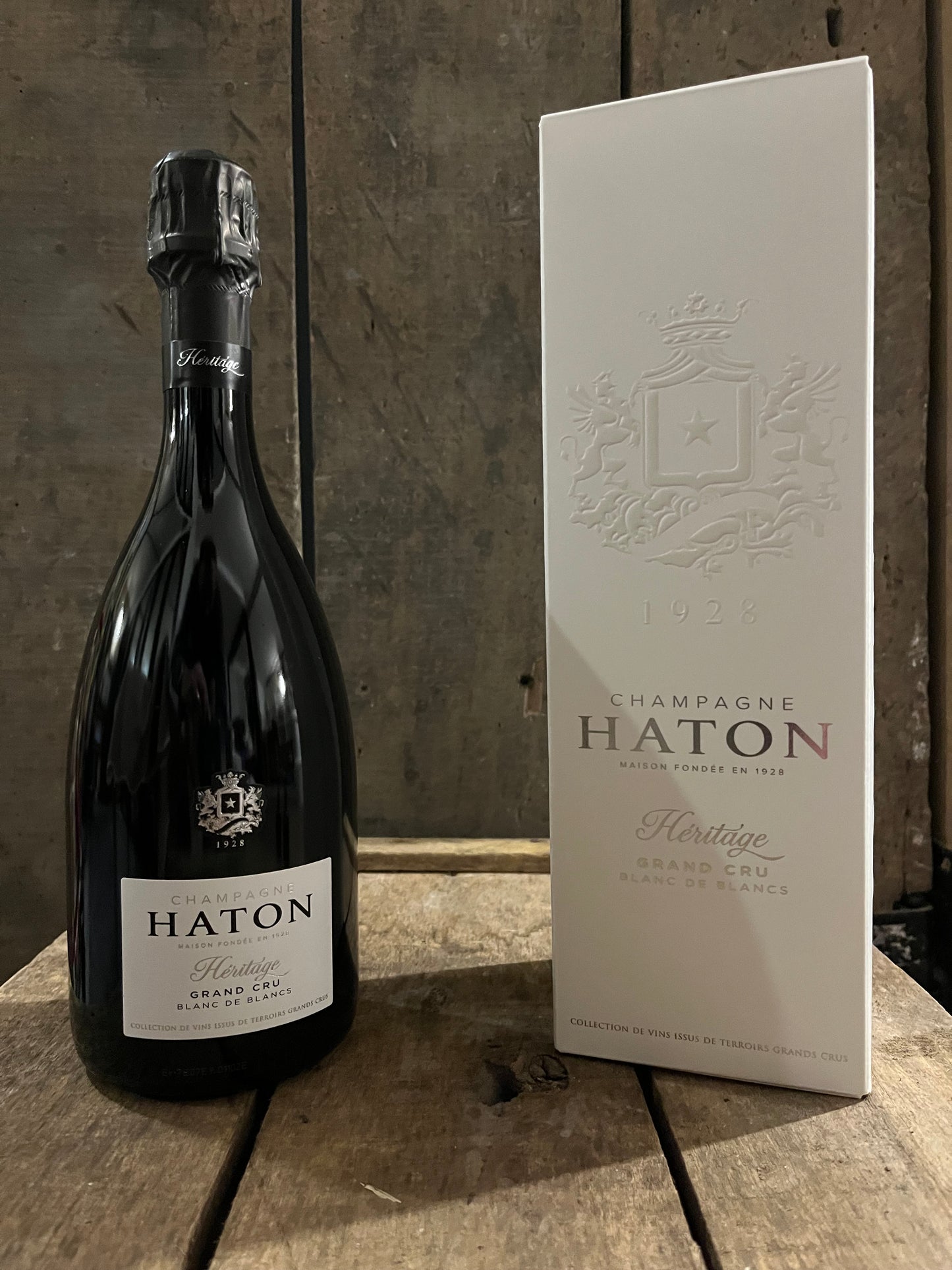 Champagne Jean-Noël Haton Heritage - Blanc de Blanc Grand Cru - 75 cl - Carton de 6