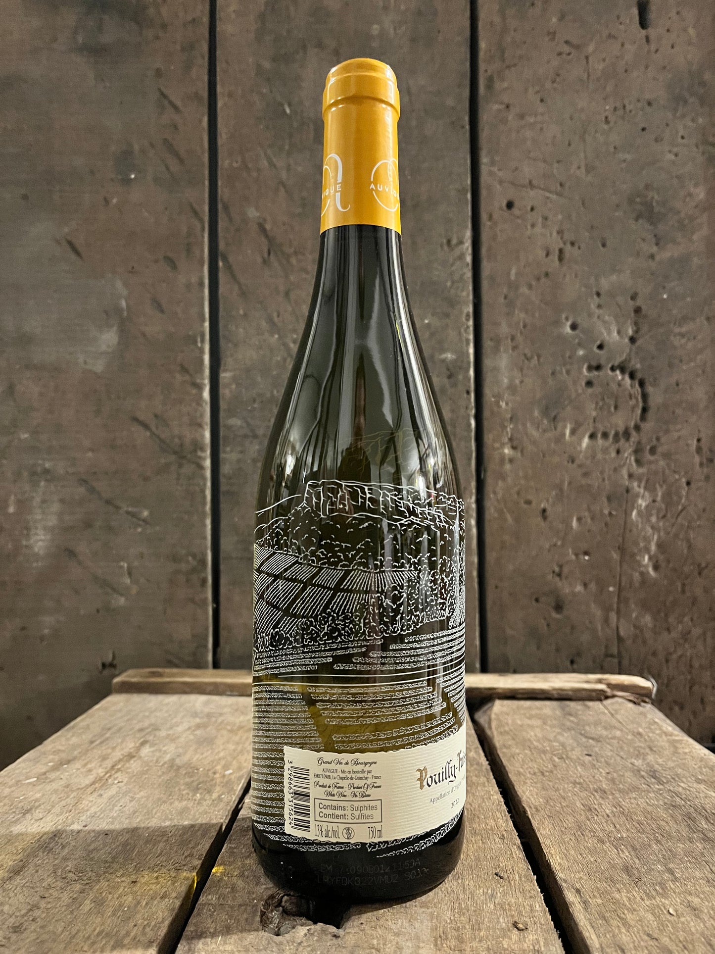 Pouilly Fuisse blanc 2022 - Domaine Auvigue - Maison Jean Loron - carton de 6