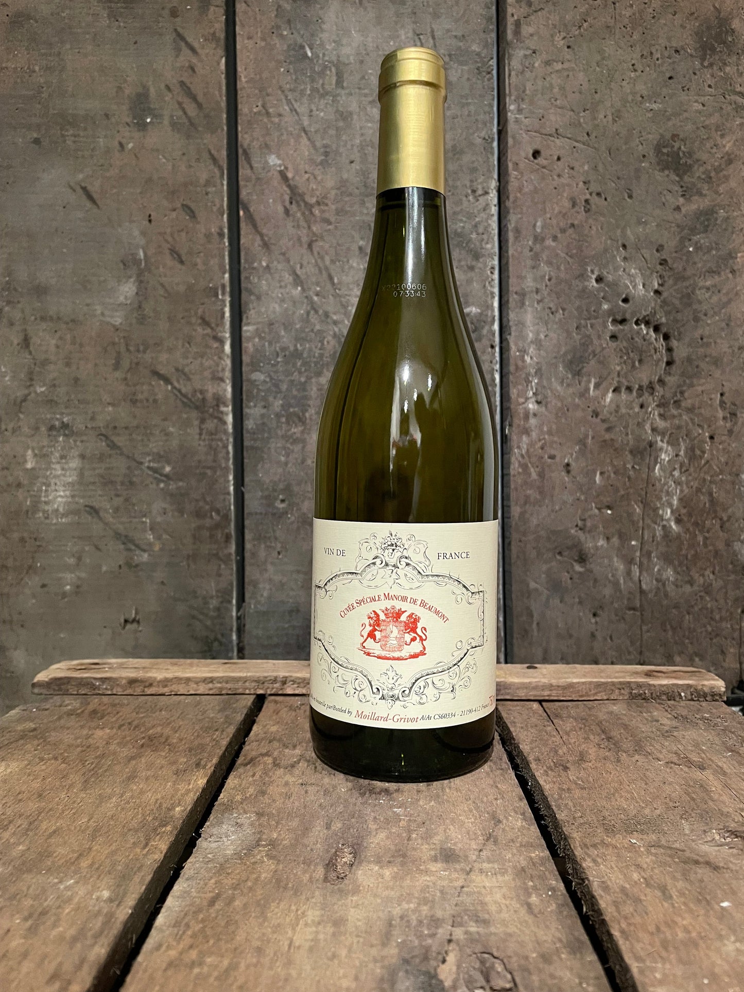 Vin de France blanc - Cuvée Spéciale Manoir de Beaumont - Moillard Grivot - carton de 6