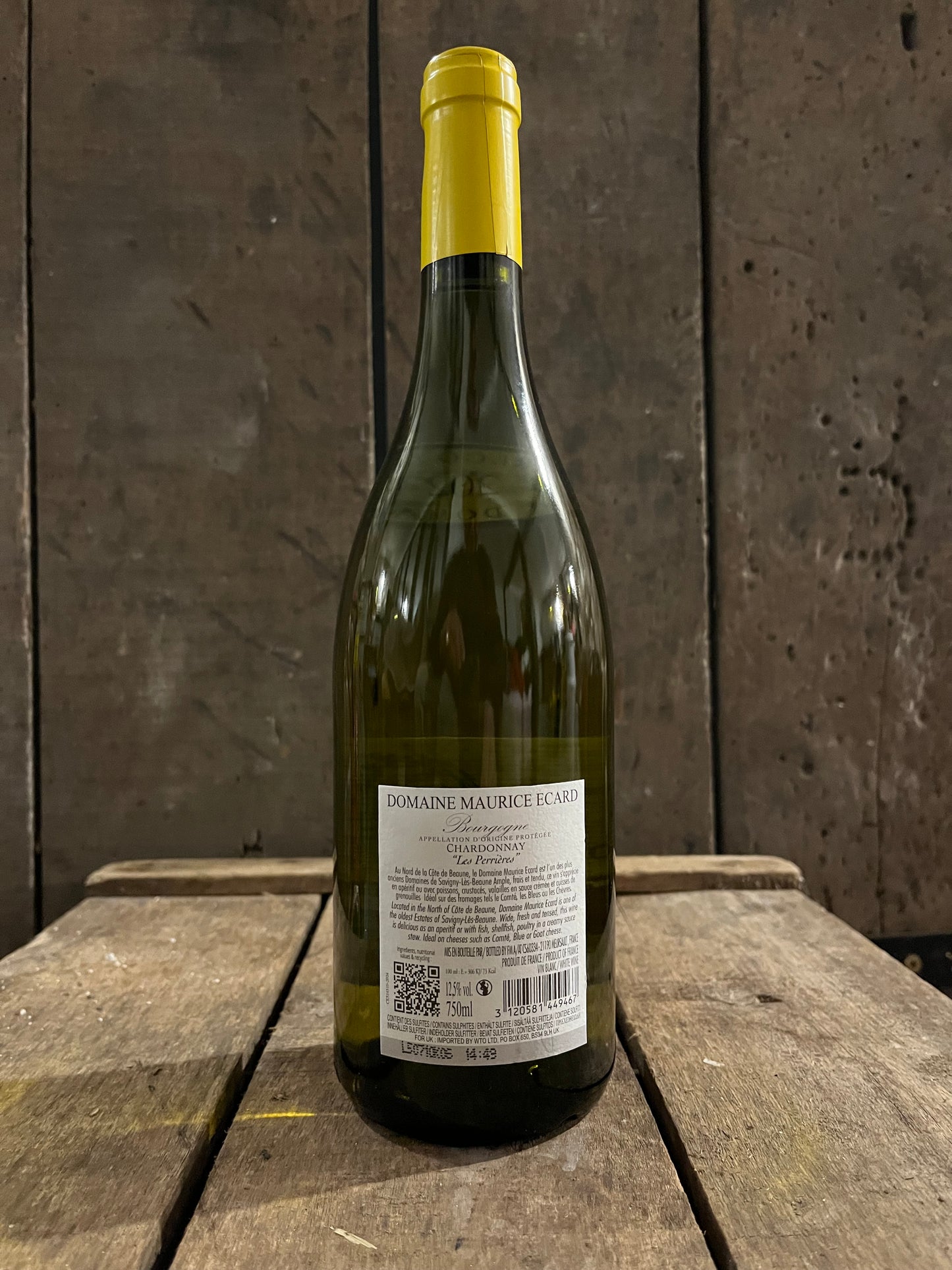 Bourgogne blanc 2023 "les Perrieres" - Domaine Maurice Ecard
