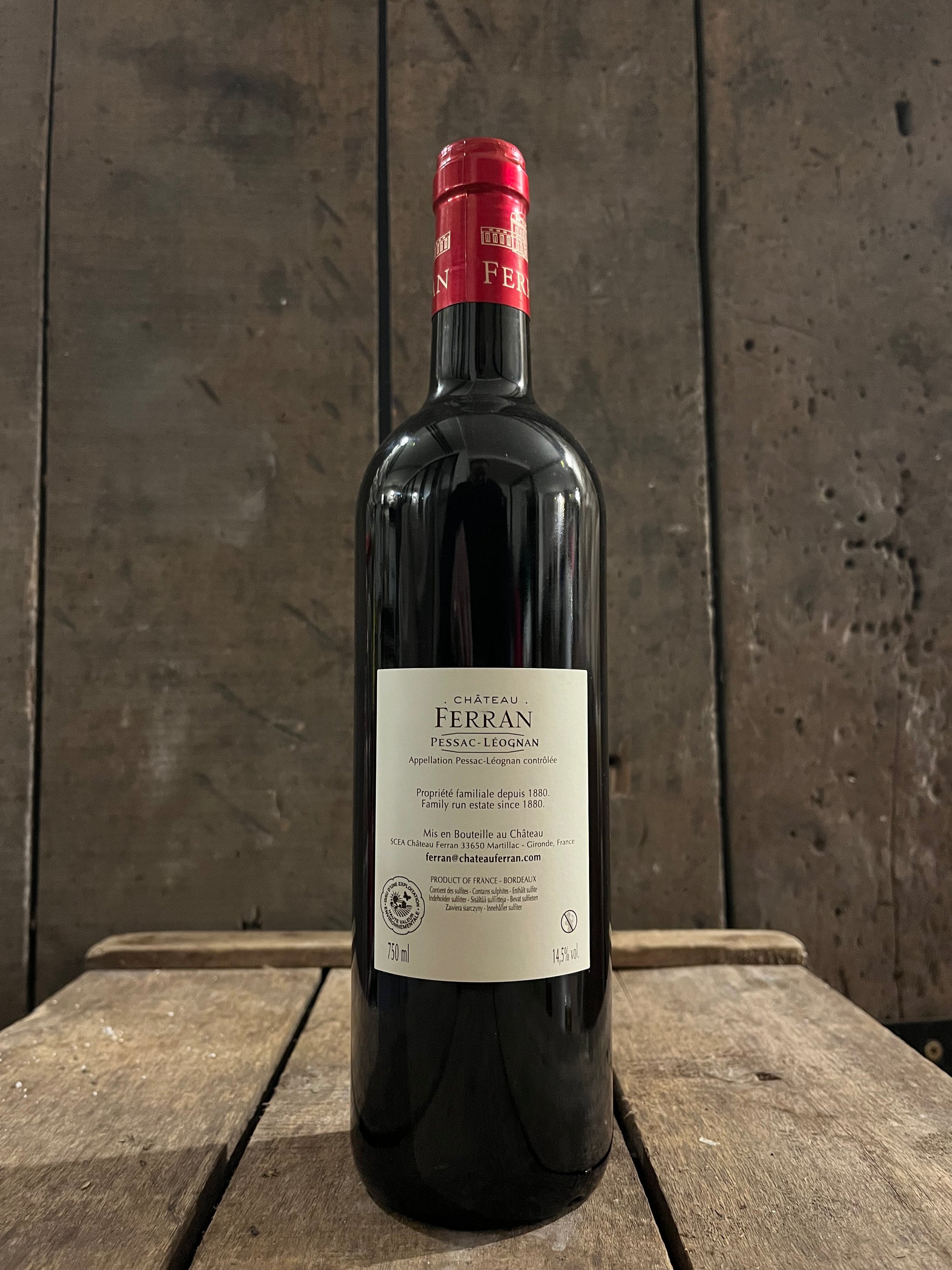 Château Ferran rouge 2019, Pessac-Leognan