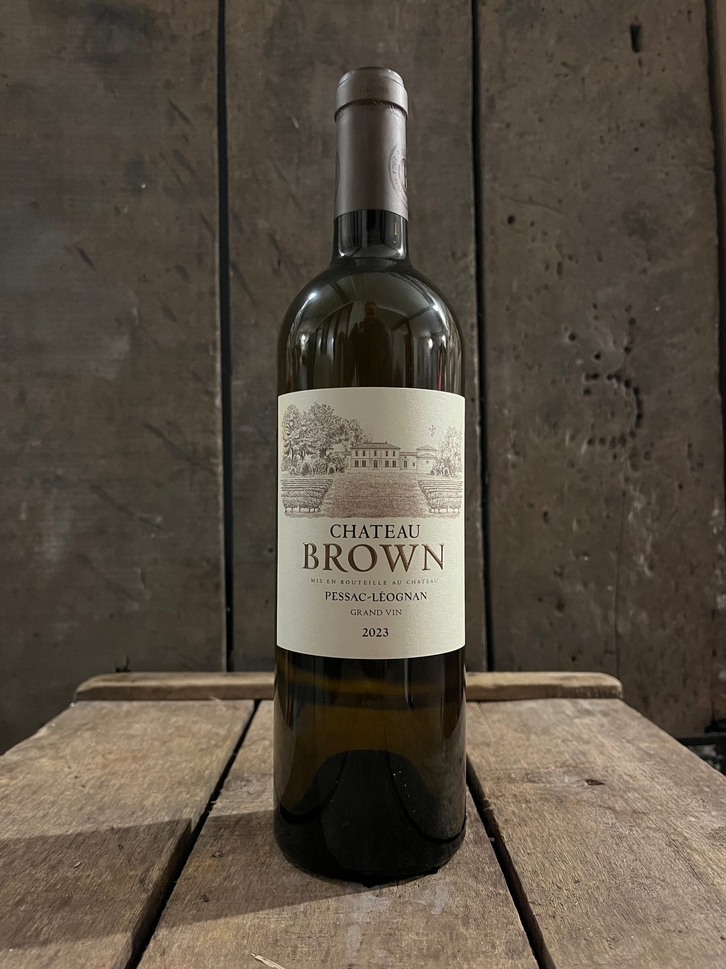 Château Brown blanc 2023 - Pessac Leognan - carton de 6