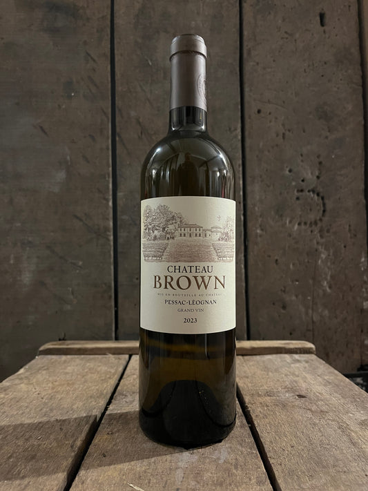 Château Brown blanc 2023 - Pessac Leognan - carton de 6