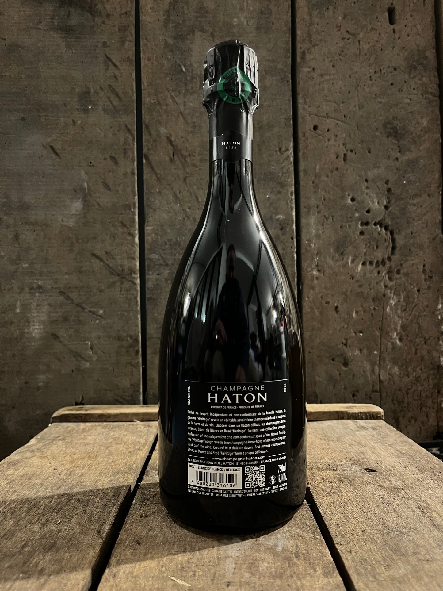 Champagne Jean-Noël Haton Heritage - Blanc de Blanc Grand Cru - 75 cl - Carton de 6